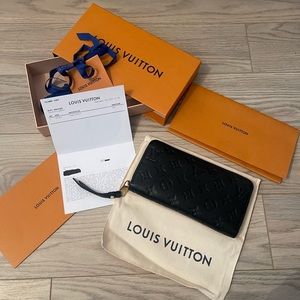 Louis Vuitton Zippy Empreinte wallet